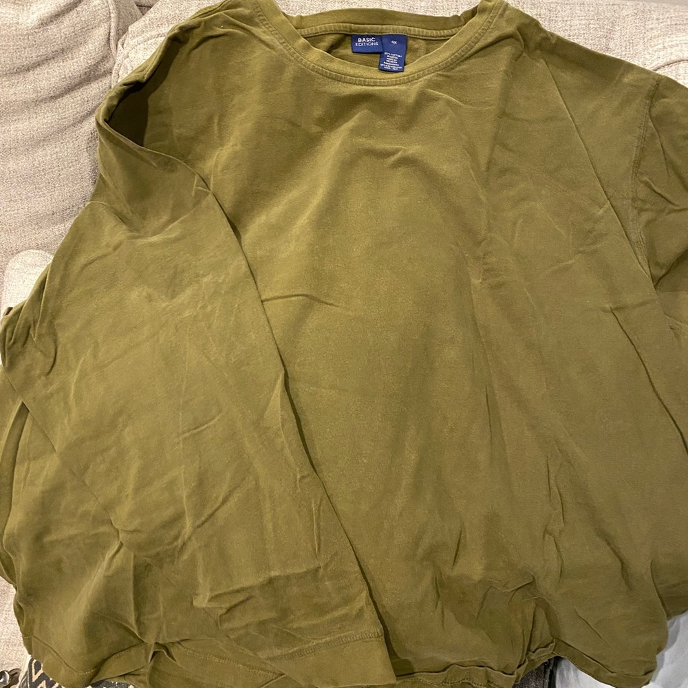 Big and tall long sleeve tee